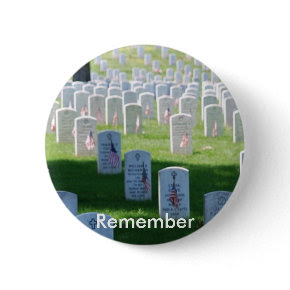 Memorial Day Remember button