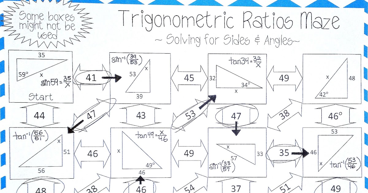 Trigonometry Basics Worksheet - Math Is Fun