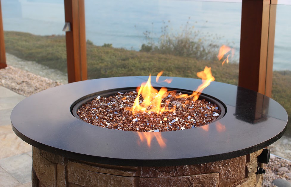 How To Put Fire Glass In Fire Pit : 7 Best Gas Fire Pits In 2021 Buying