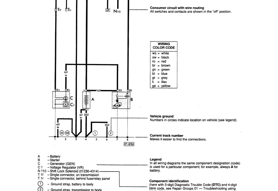Audi A4 Stereo Wiring Harness Diagram - 23