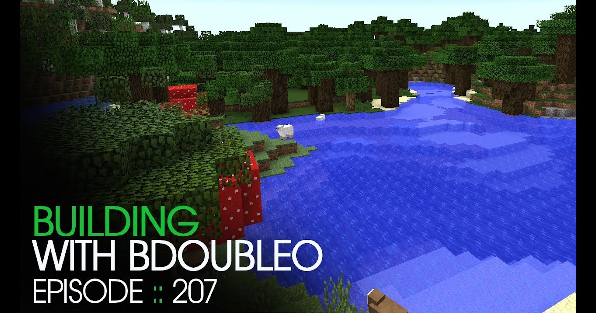 Include As24 Gaming Logo Minecraft Roofed Forest Building With oubleo Episode 7