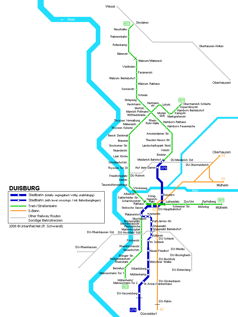 Duisburg Karte Deutschland