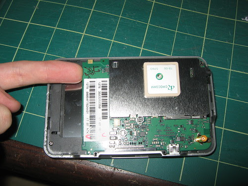Step 3: Pry here
