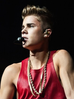 Justin Bieber in a Tanktop