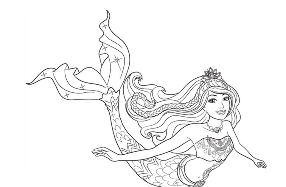 Barbie Sirena Para Colorear Facil - Queen of the Damned Wallpaper
