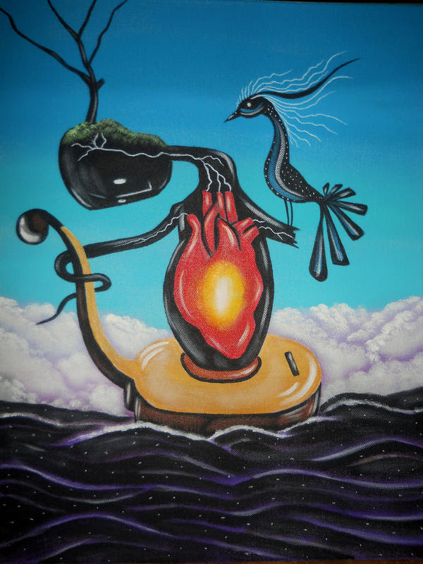10+ Abstract Broken Heart Painting Images