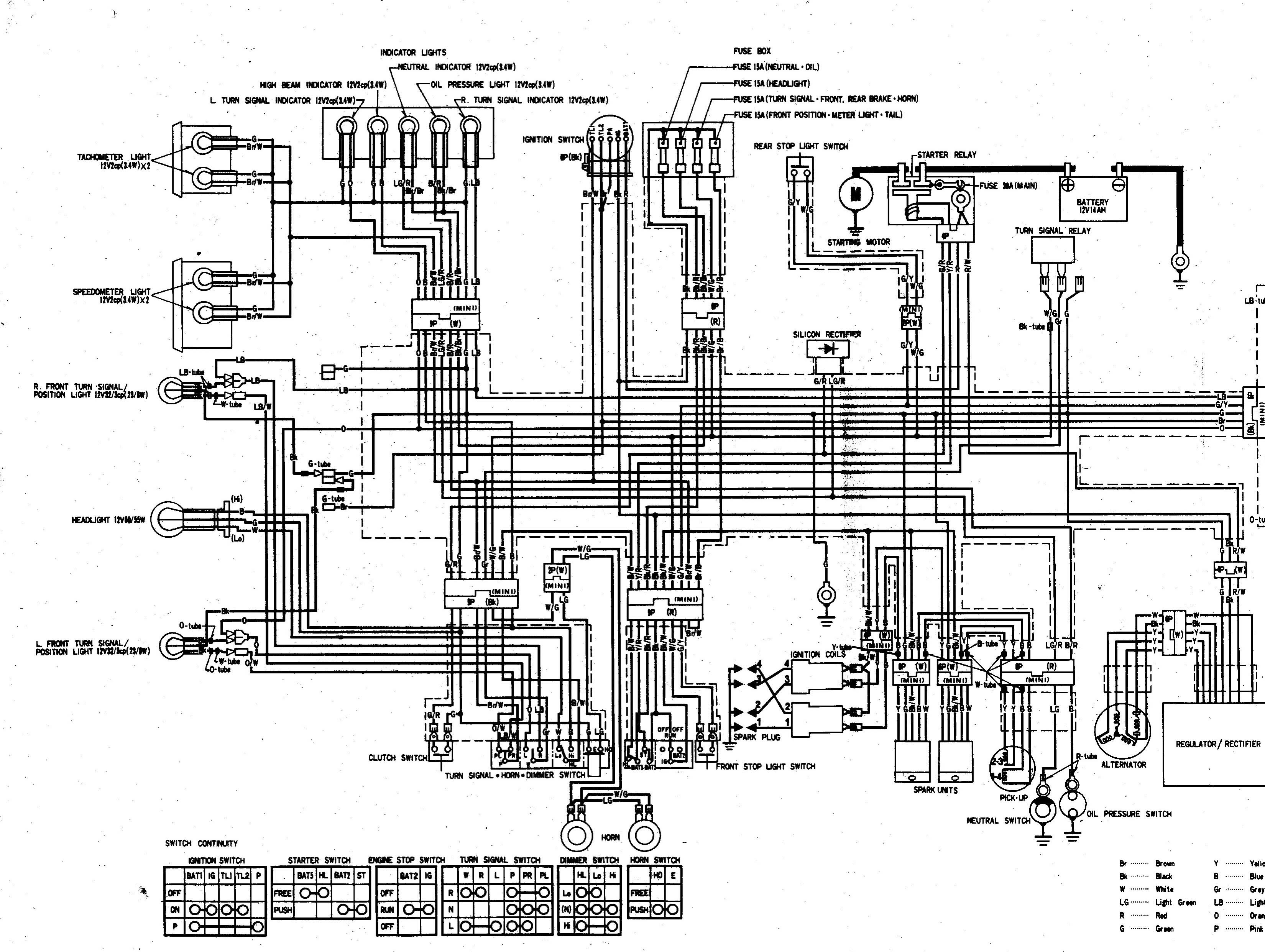 Wiring Diagram For 1983 Nighthawk 650 - Complete Wiring Schemas