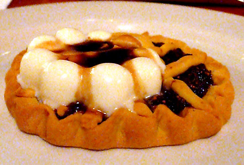 mozza fig crostata