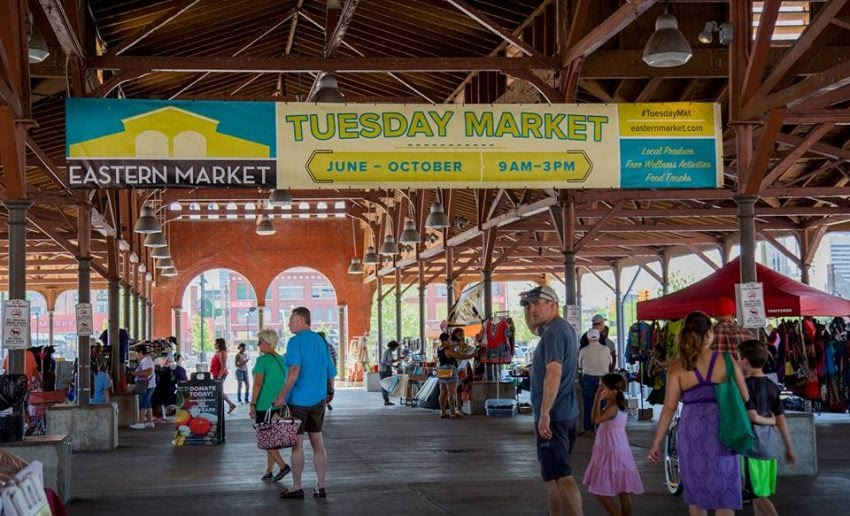 East market. Eastern Market.