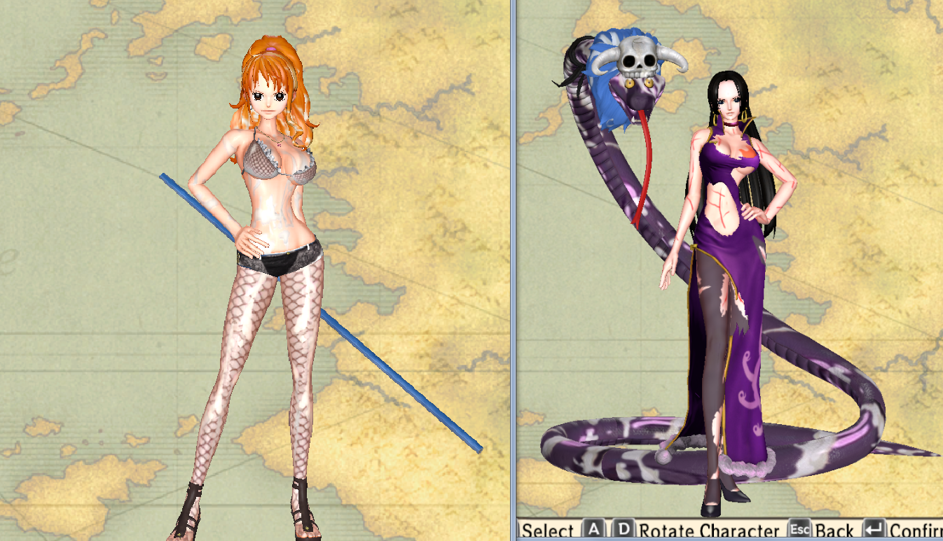 Карта a one piece game