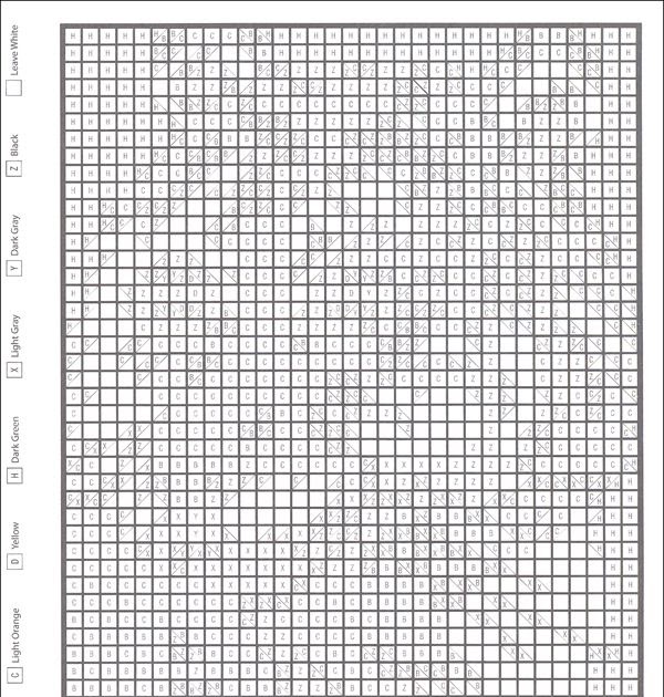 Printable Color By Number Mystery Picture