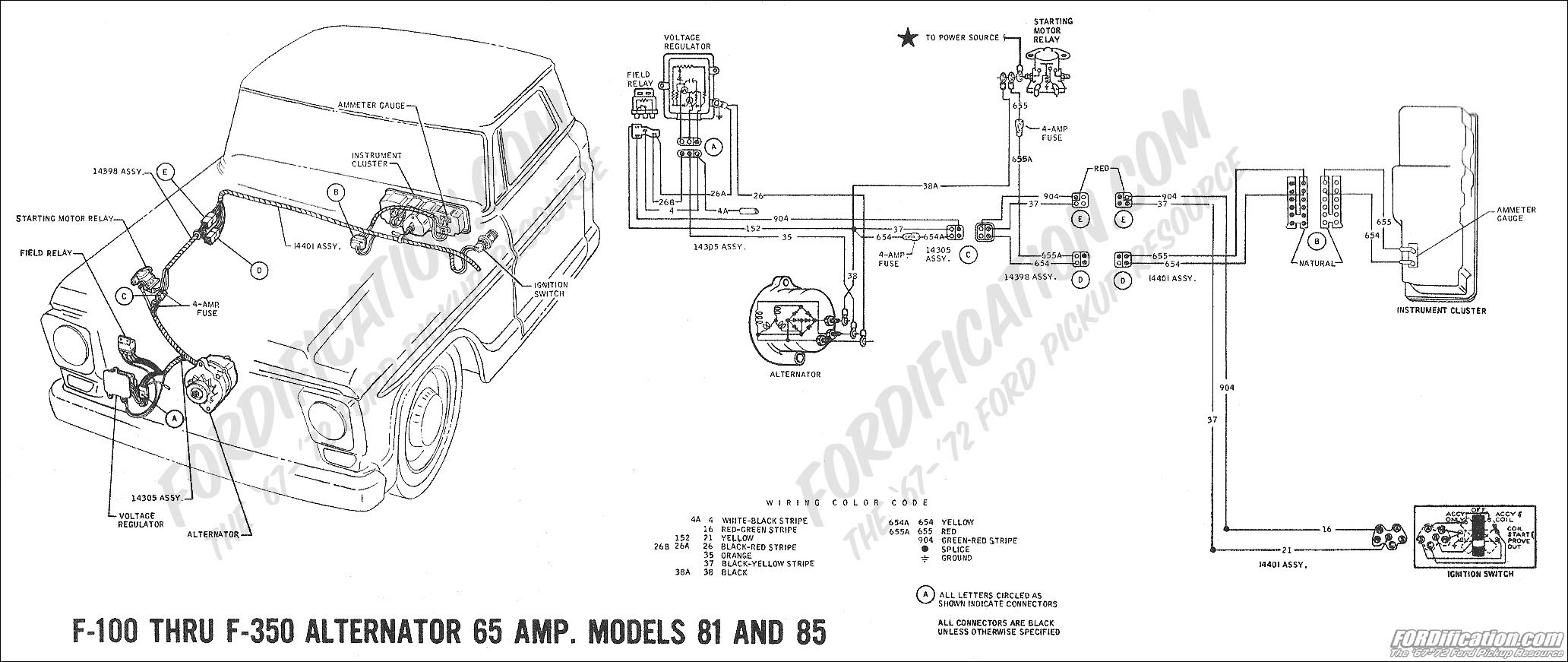 77 Ford Alternator Wiring - Wiring Diagram Networks