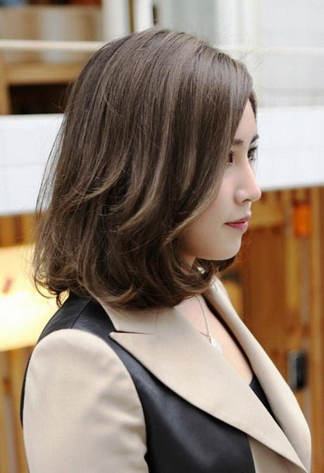 Korean Hair Style Short Hair With Bangs Satu Huruf F