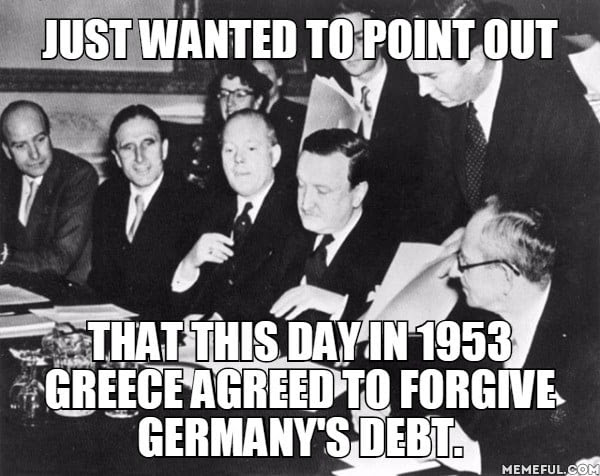 Maybe someone else need to pay their debts.