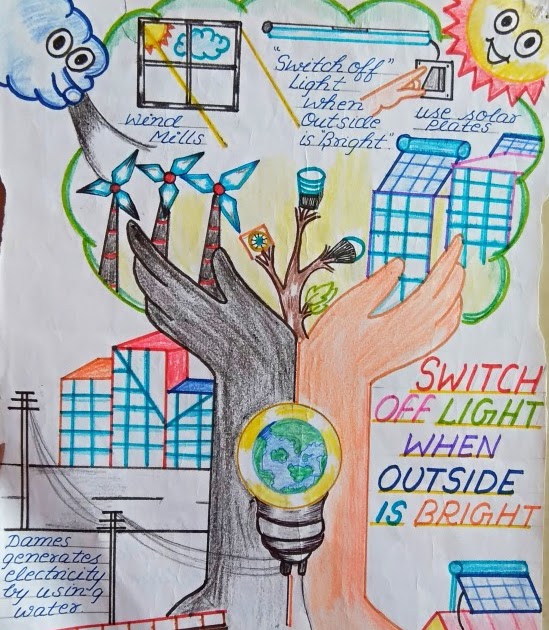35+ Trends For Poster Making Drawing Competition Save Electricity