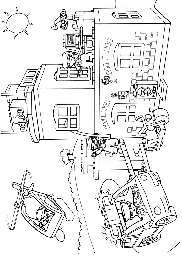 + Lego House Coloring Pages Pictures - Super Coloring