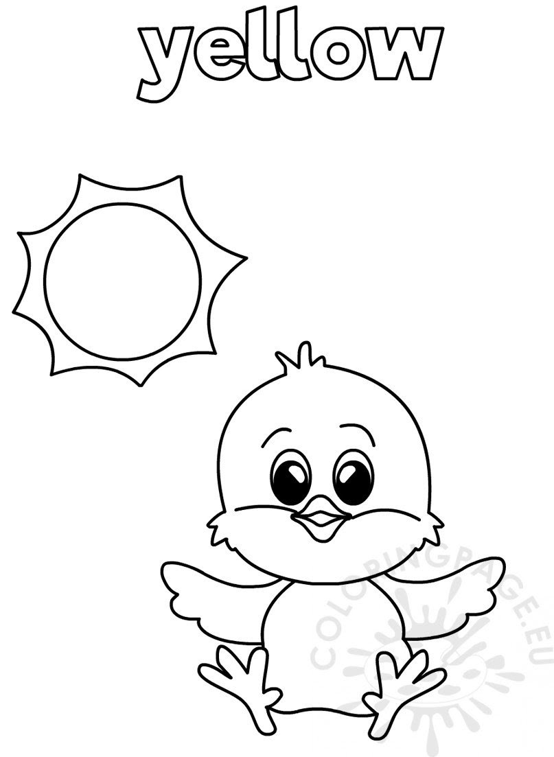 Color Yellow Worksheets Preschool Preschool Worksheet Gallery