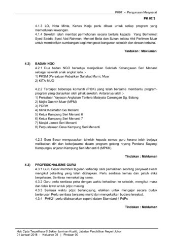 Contoh Minit Mesyuarat Kewangan Sekolah Kali Keempat  Minit mesyuarat