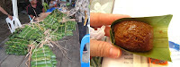 Local kueh known as "Kelupis" Local kueh known as "Kelupis"