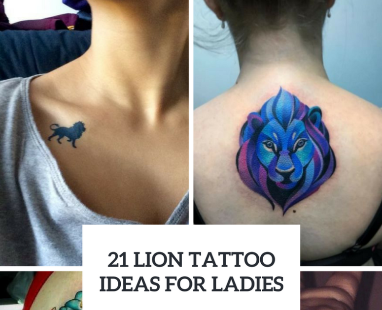 10. Lioness Chest Tattoos for Women - wide 1