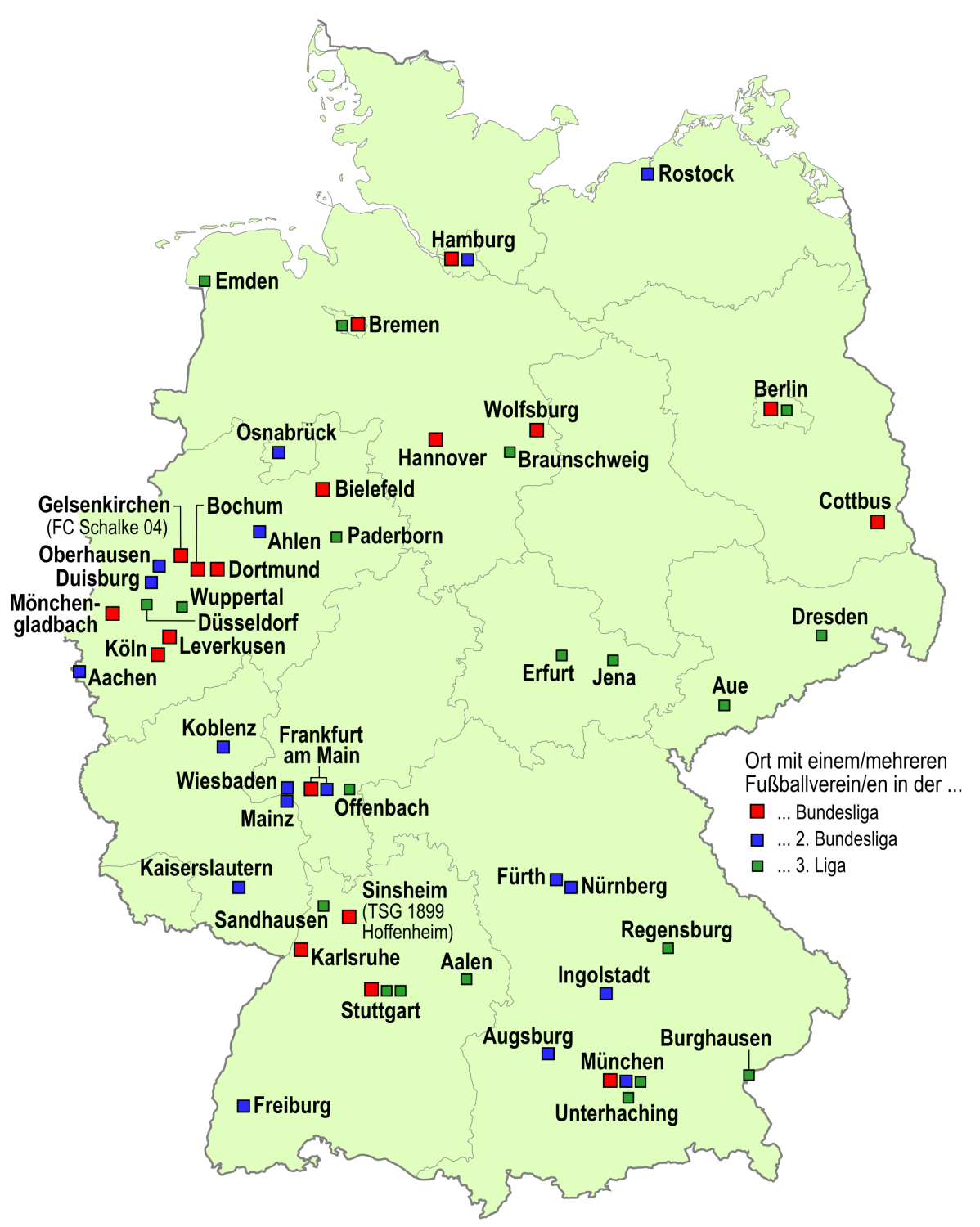 Dortmund Deutschlandkarte