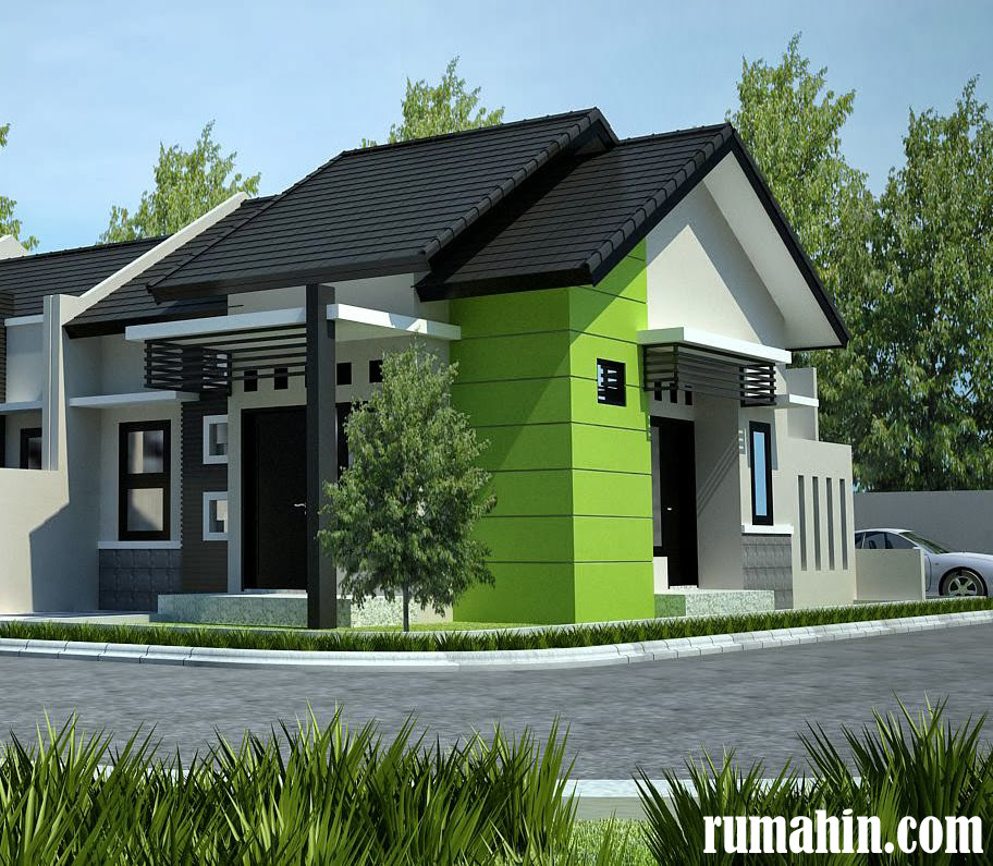 48+ Cat Rumah Hijau Hitam PNG