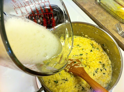 Add Beaten Egg Whites