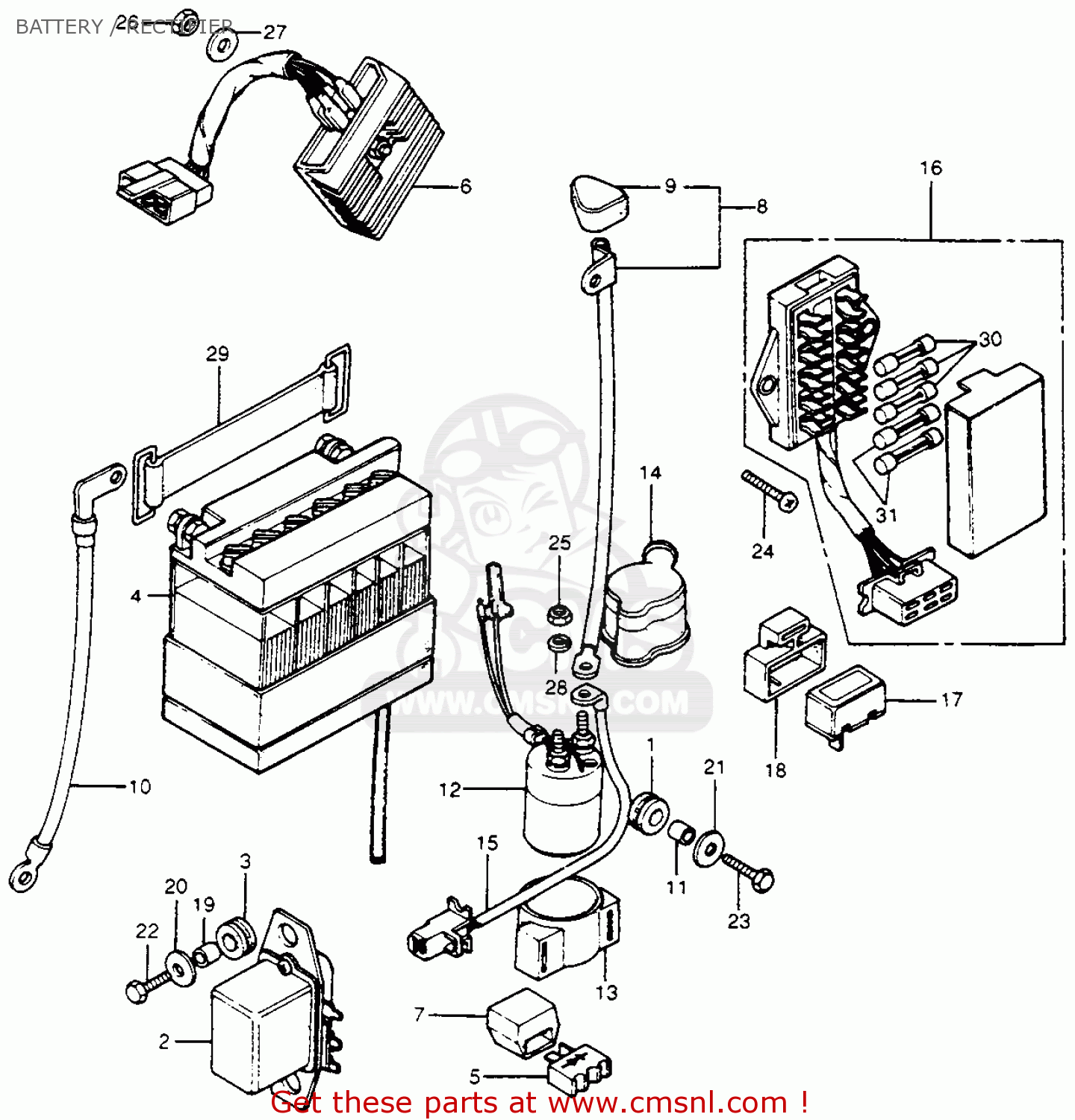 Rectifier Wiring Diagram