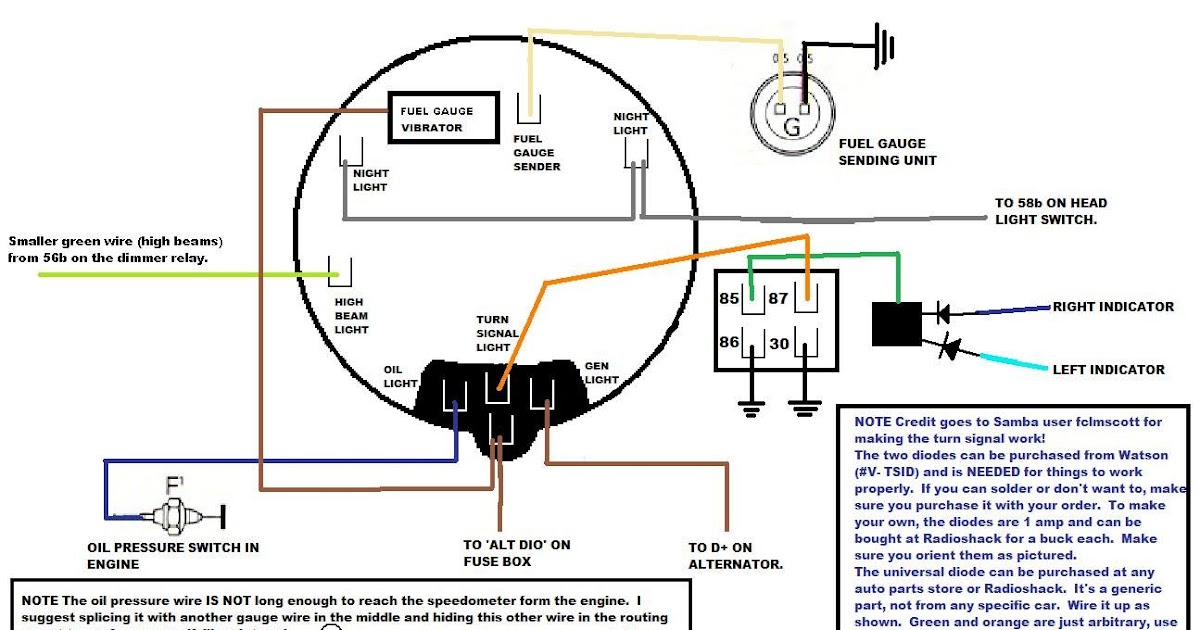 Boat Fuel Tank Gauge Wiring Diagram - Cady Info