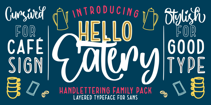 qvnoykoeuy Download Hello Eatery Family Fonts Family From ...