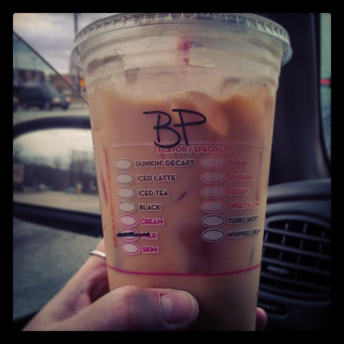 Running on #butterpecan @dunkindonuts today. A little too sweet, even with just milk... #IRunOn #coffee