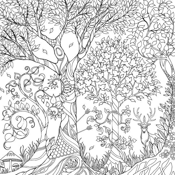 28 DOWNLOAD PRINTABLE ENCHANTED FOREST COLORING BOOK ...