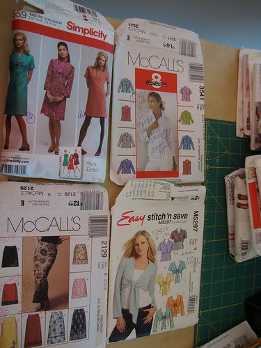 Cut patterns batch E