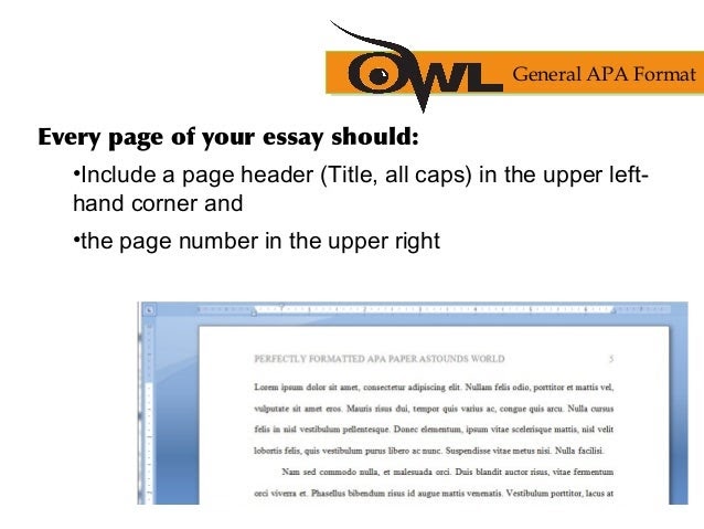 Purdue Owl Apa Running Head Example Purdue Owl Apa Style Guide Ive