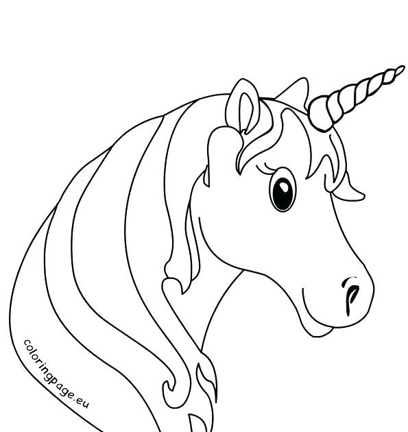 Unicorn Barbie Coloring Page