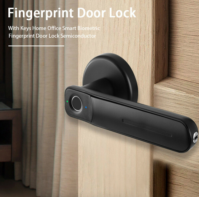【Freedom 電動指紋智能門鎖】安裝簡單又容易 支援多組指紋或鎖匙開門