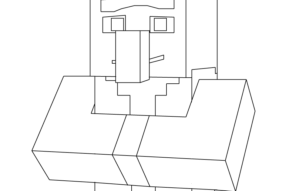 Minecraft Enderman Zum Ausmalen - Gambleh 2