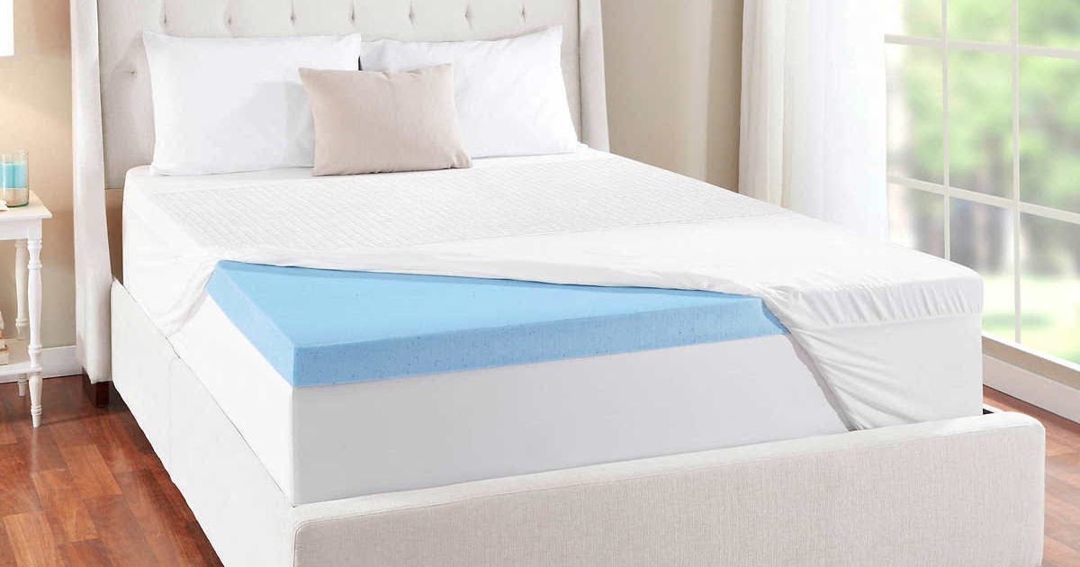 cooling gel mattress topper kohl's