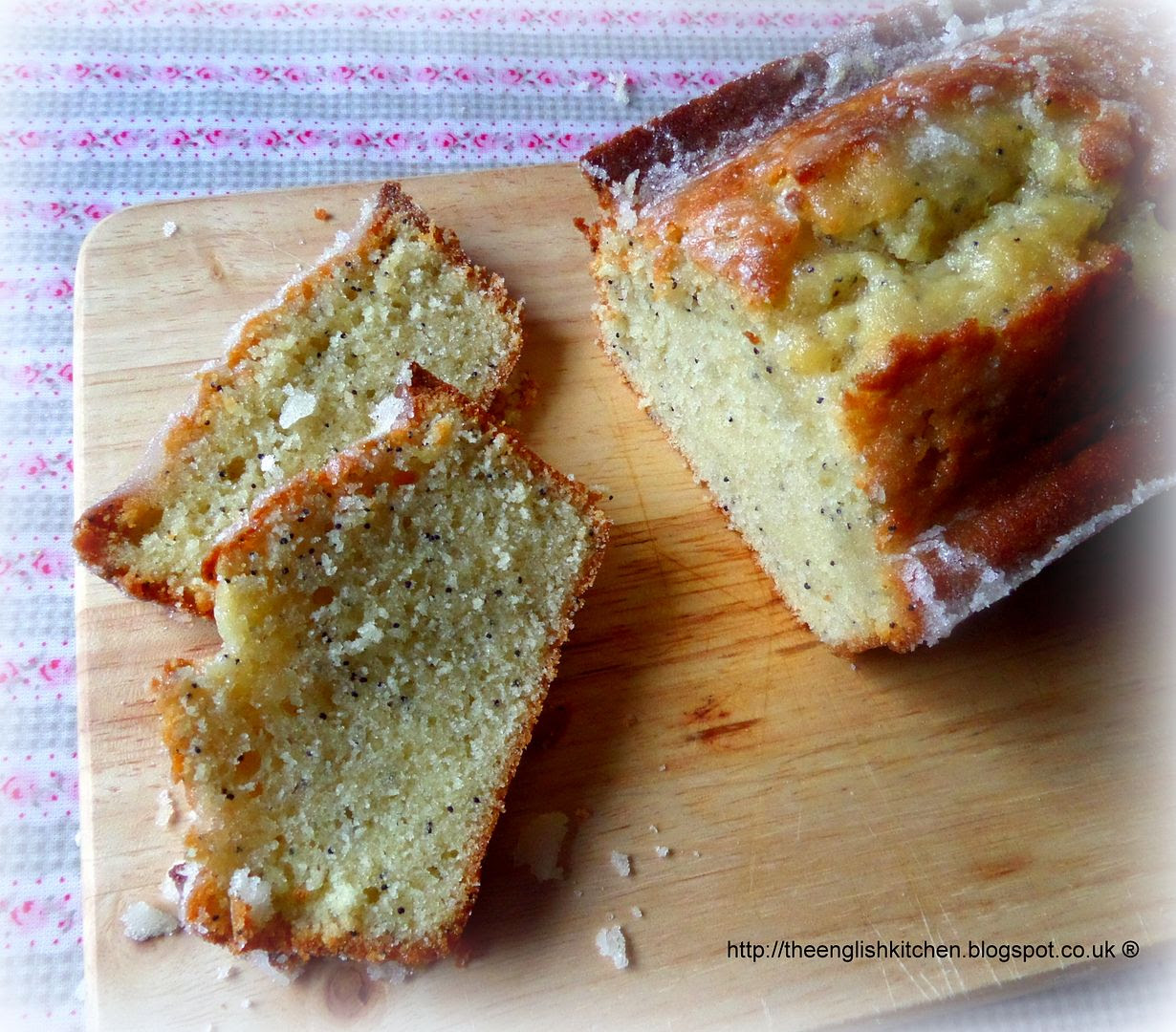 Almond Glazed Poppy Seed Bread Almond Glazed Poppy Seed Bread