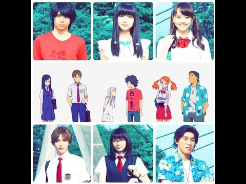 あの 花 実写 キャスト 壁紙画像マンガ