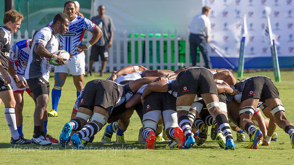 Scrum, Fiji v. Samoa, World Rugby Pacific Nations Cup