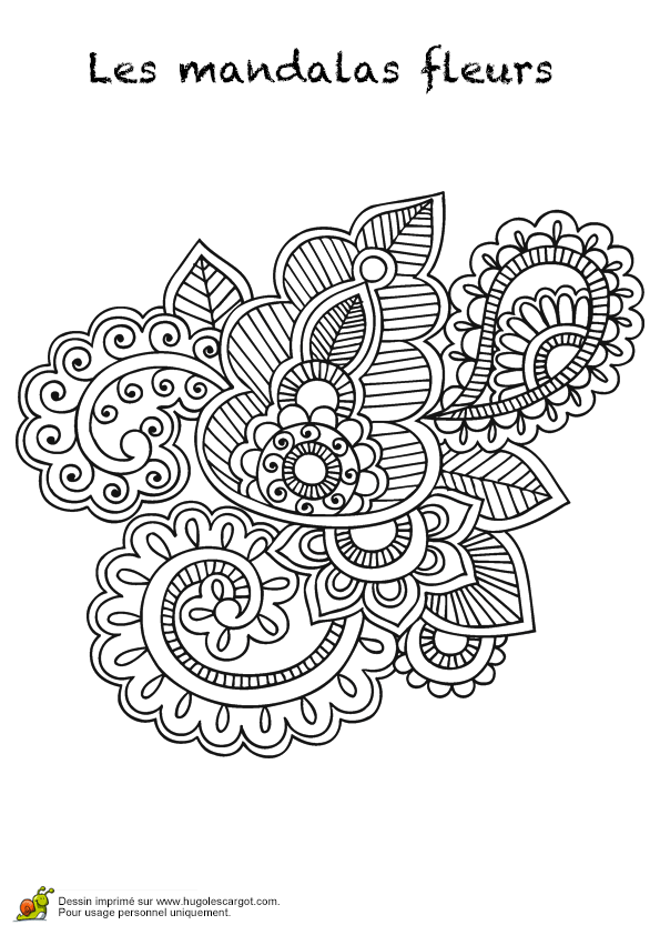 Coloriage204 coloriage hugo l escargot mandala