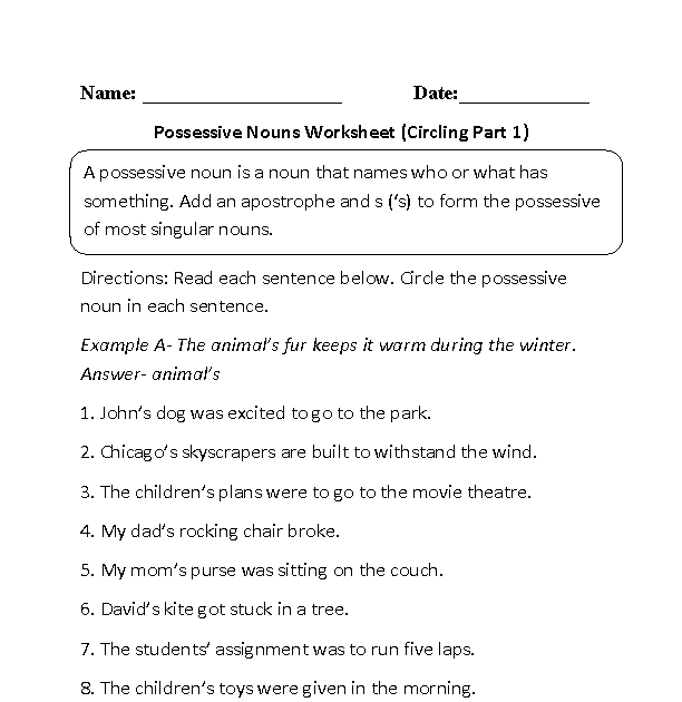  Weekly Grammar Worksheet Apostrophes Free Download Gmbar co