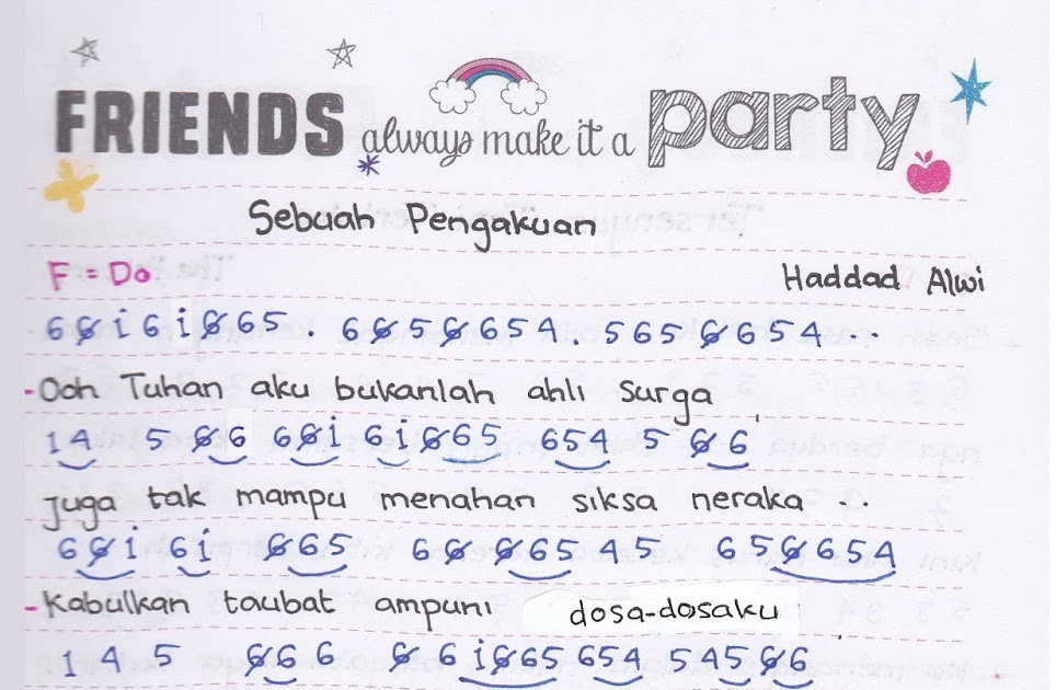 Lirik Lagu Ilahilastulil Firdaus Hadad Alwi Dan Artinya Bangku Sekolah