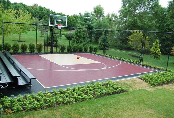 backyard basketball court ideas 5