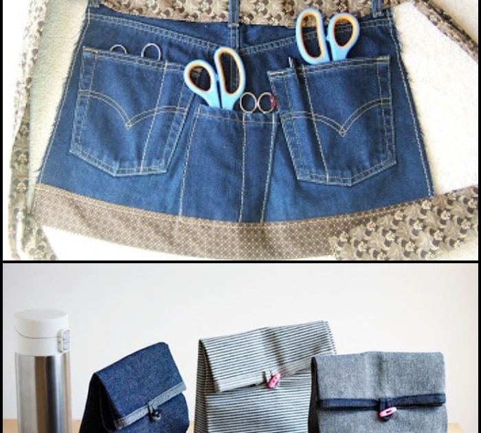 20 Creative Ideas For Repurposing Your Old Denim Jeans