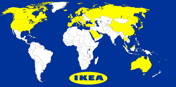 Maps Ikea  World Map 07