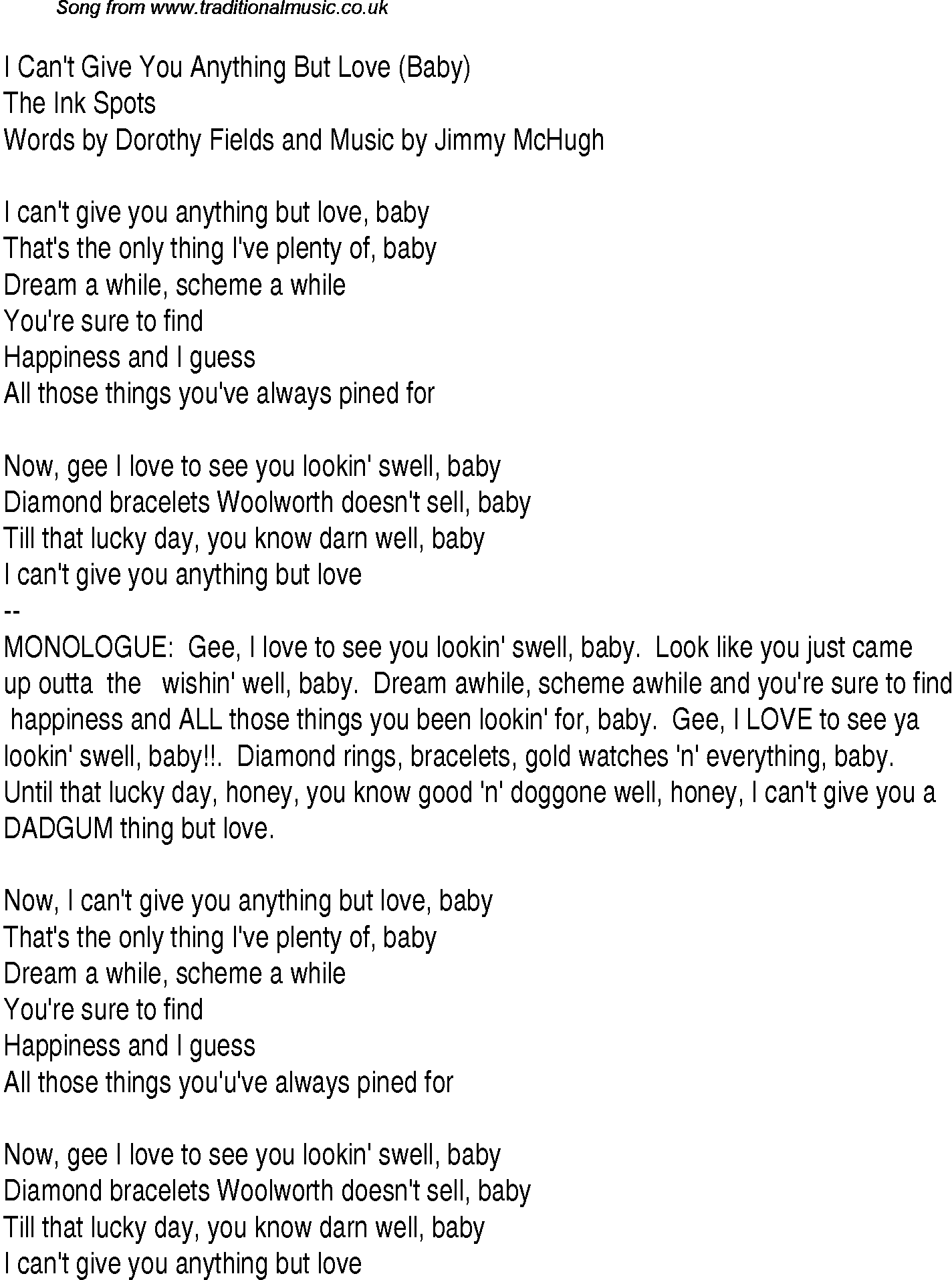 I Can Love You Like A Love Song Baby Lyrics Baby Viewer