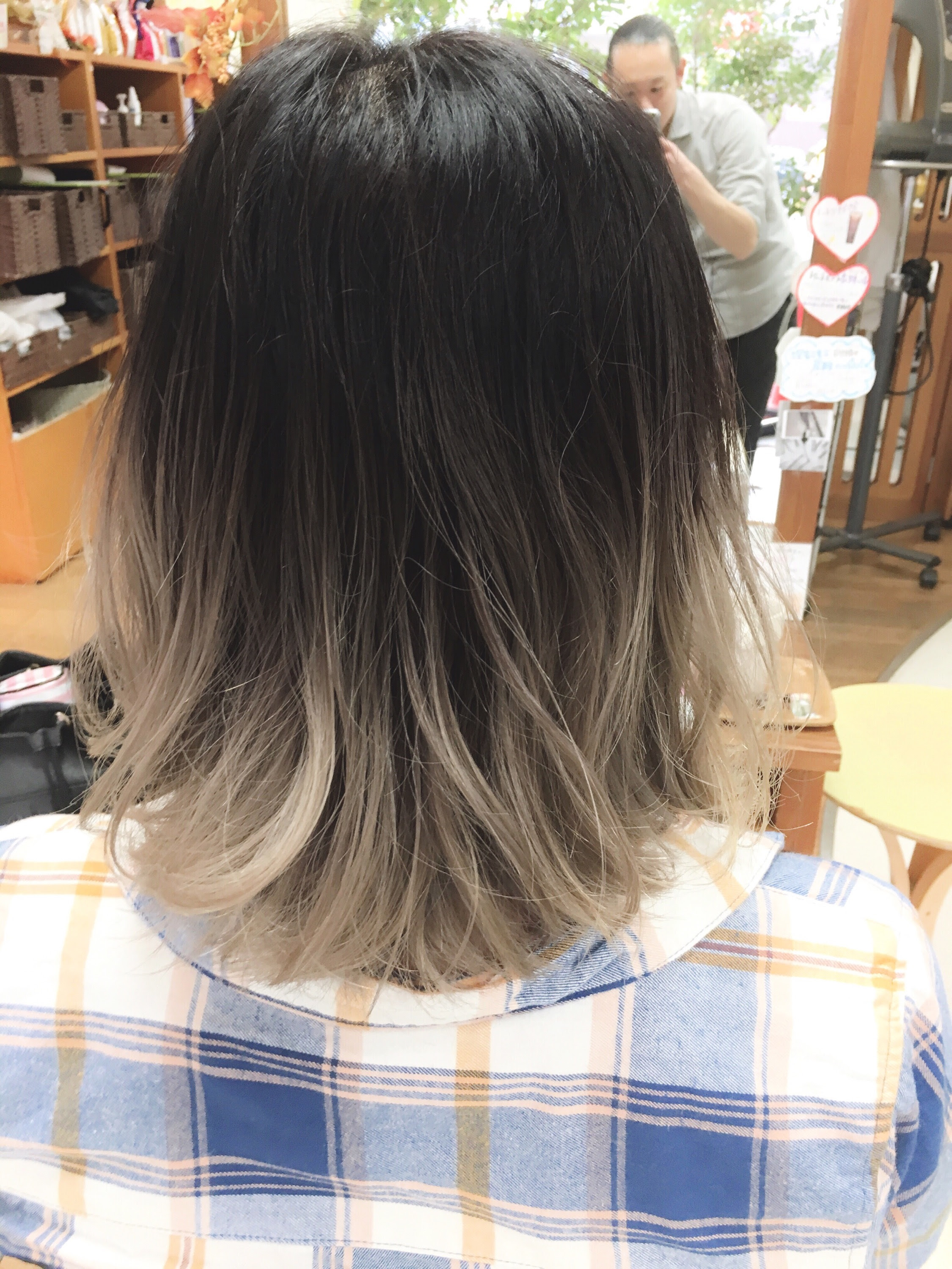 【200以上】 ヘア カラー 黒髪 グラデーション kamigatahair