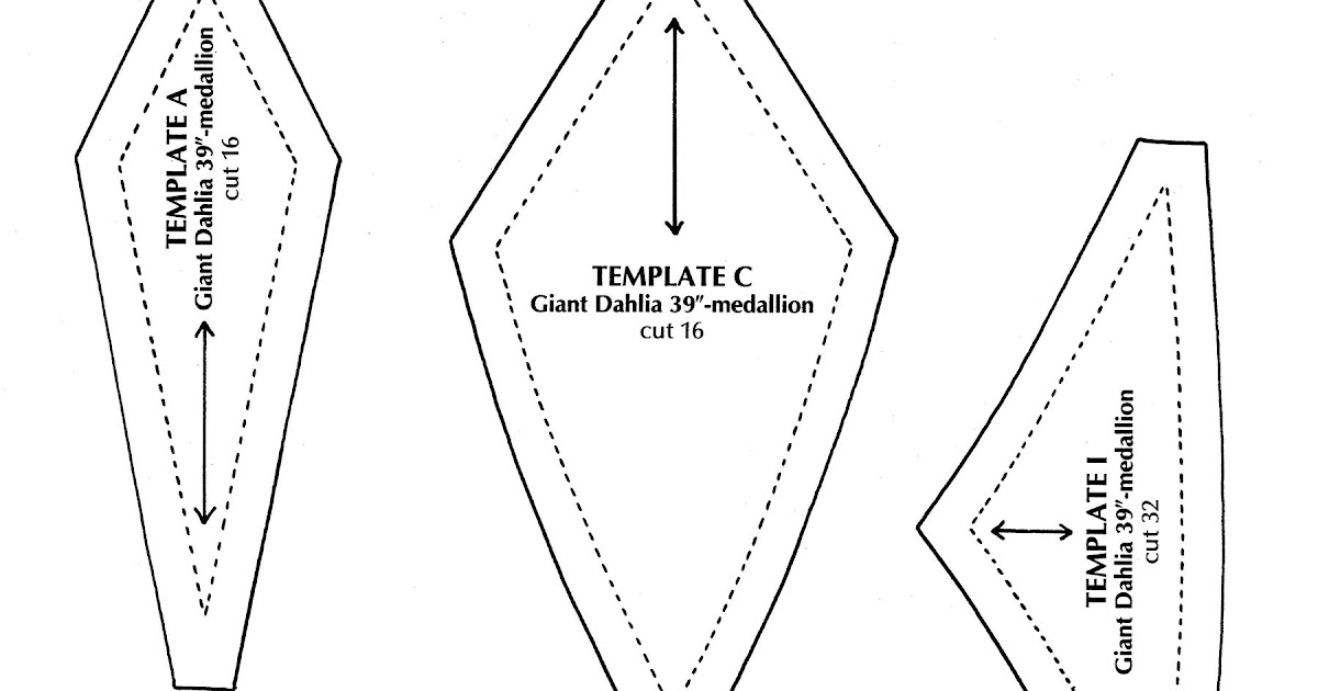 Template Printable Quilt Patterns - Michele tajariol